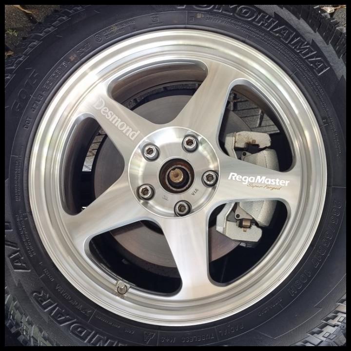 

BEST DEAL STIKER REGAMASTER SUPERFORGED 1 SET ISI 4 !
