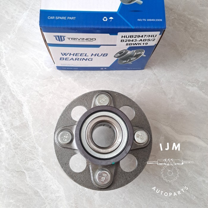 BEARING LAHER RODA BELAKANG HONDA JAZZ CITY GD3 & BRIO TRIVINDO