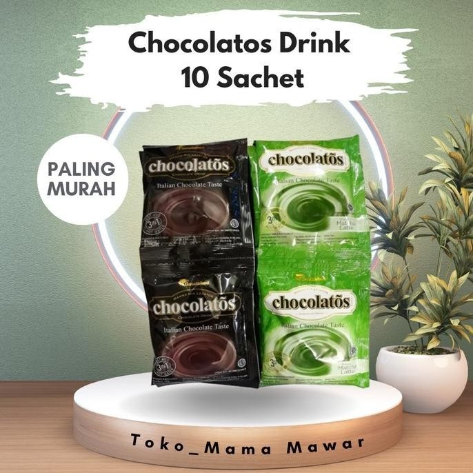 

Terlaris Paling Murah Chocolatos Drink 10 Sachet Ready Stok