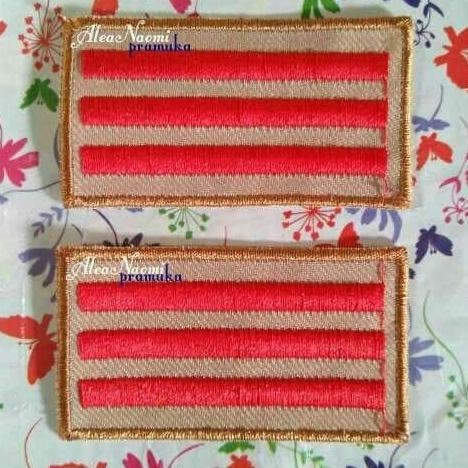 

hanya disini] tanda pramuka TKU pemimpin pasukan utama pratama bordir