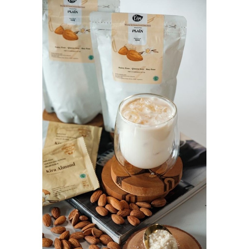 

Kira Almond - Plain Almond Powder / Susu Almond Bubuk Plain PS10