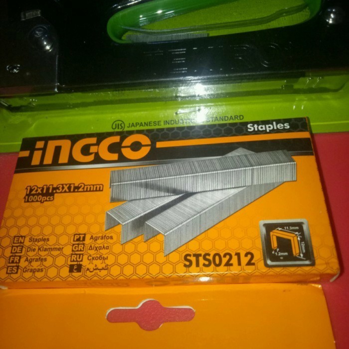 Laris Staples Tembak 3In1 Merek Tekiro+Isi Staples 12Mm Merek Incco @1000Pcs Termurah