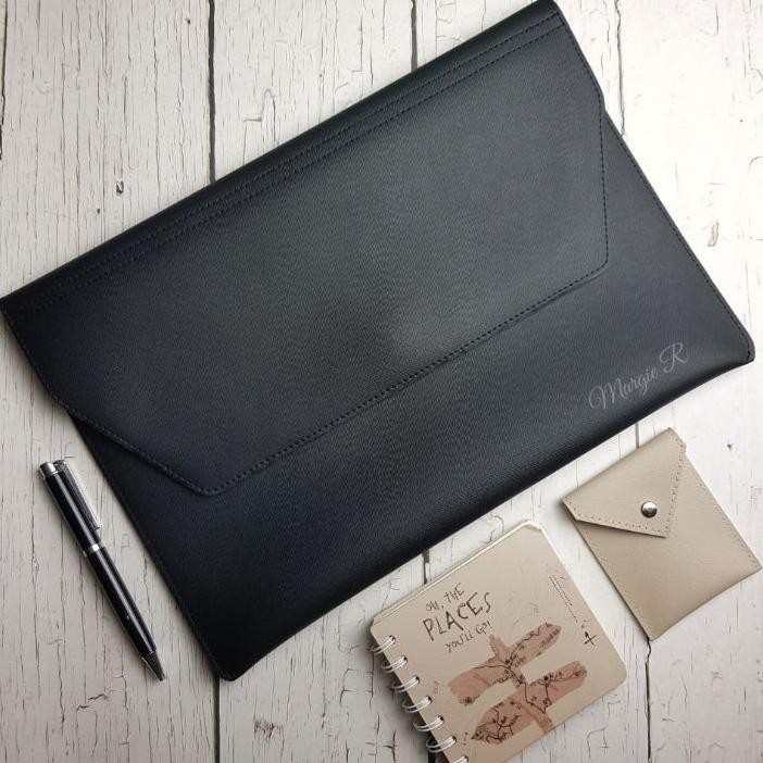 

Map A4 Folio Bahan Kulit Sintetis - Document Keeper - Map Folder Organizer