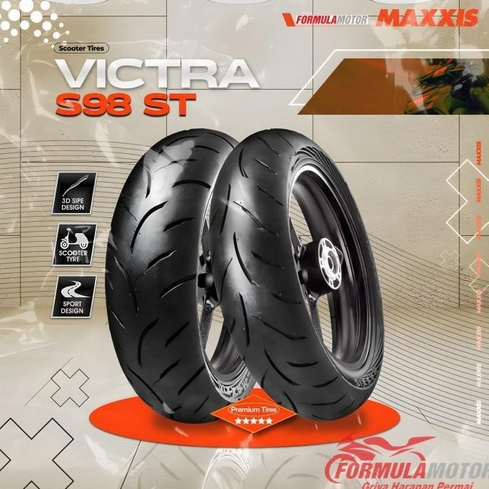 120/70-14 Maxxis Victra Ban Motor Ring 14 Tubeless - Ban Belakang PCX