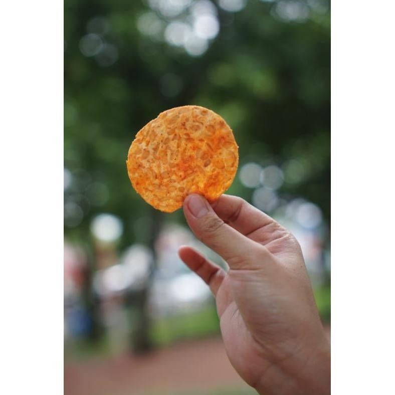 

KT78 Keripik Tempe Dalaris 250gr 2 pcs Rasa PEDAS Cemilan Enak Kerupuk Tempeh Viral