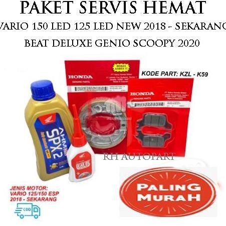 Gratis Ongkir Paket Servis Vario 150 Led New Beat Deluxe 2020 Genio Scoopy 2020 Vario 125 Led New Ol