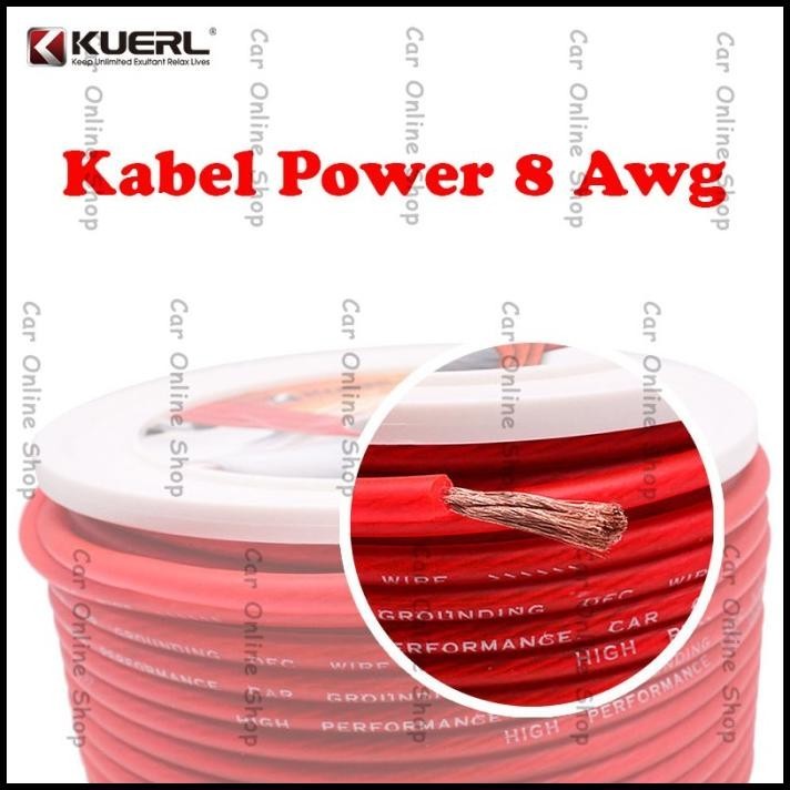 GRATIS ONGKIR KABEL 8 AWG SETRUM POWER AKI GROUND 8AWG AUDIO MOBIL JUAL METERAN