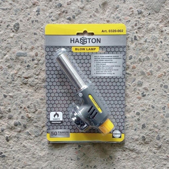 Blow Lamp Torch Portable Semprotan Api Gas Hasston Kepala Gas kompor