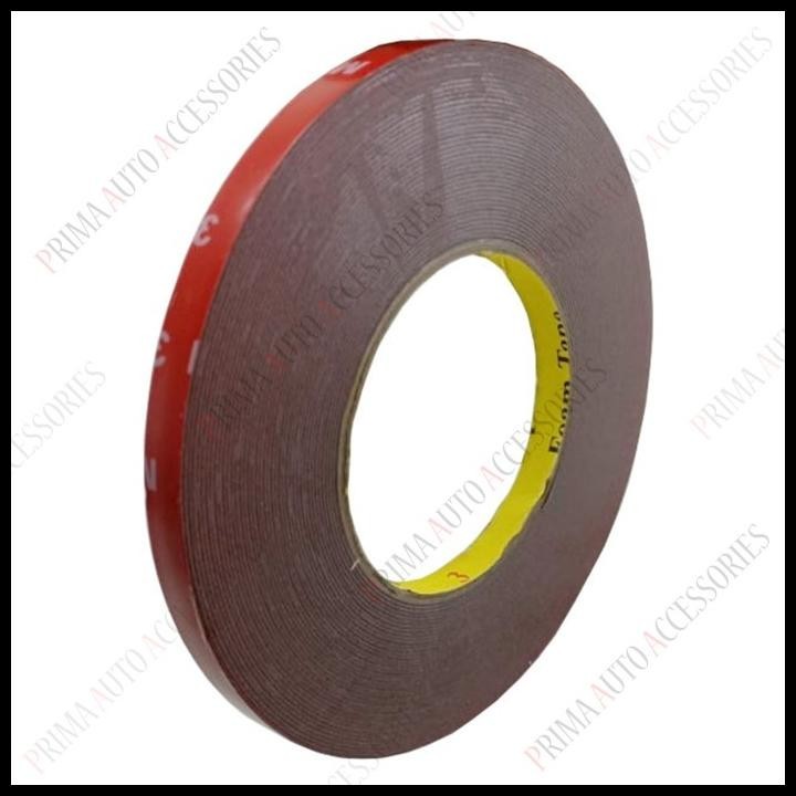 

DISKON PEREKAT / DOUBLE TAPE MMM MERAH 10MM X 15 METER !!!!