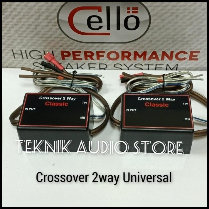 TERMURAH CROSSOVER PASIF 2WAY UNIVERSAL CLASSIC