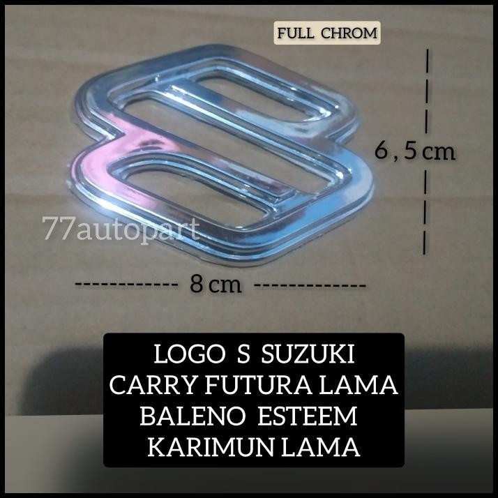 TERBARU EMBLEM LOGO S SUZUKI CARRY FUTURA LAMA BALENO ESTEEM KARIMUN LAMA 