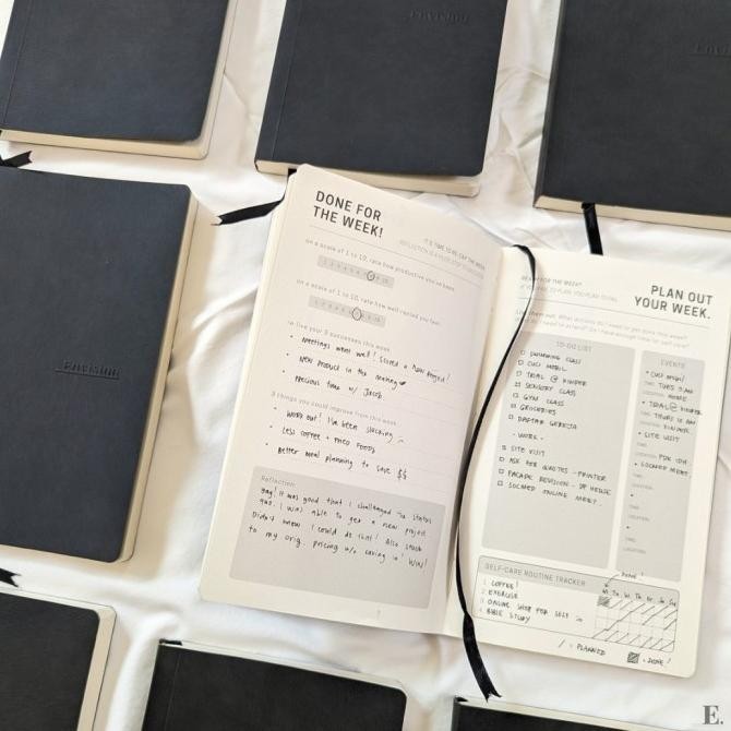 

Goal Setting Planner by Envision | Undated Productivity Journal