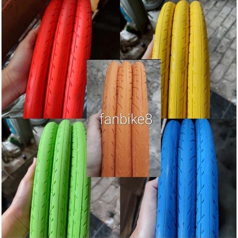 Sale Ban Luar Sepeda 20 1.50 Swallow Warna Merah, Hijau, Kuning, Biru | Ban Luar Sepeda Lipat Mega S