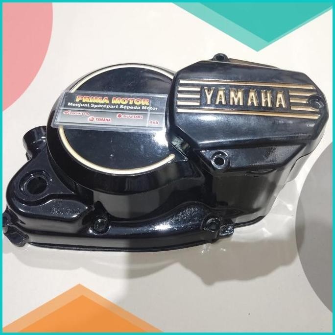 BAK KOPLING RX KING LAWAS COBRA HITAM LIS GOLD SET TUTUP ORI YAMAHA 8J