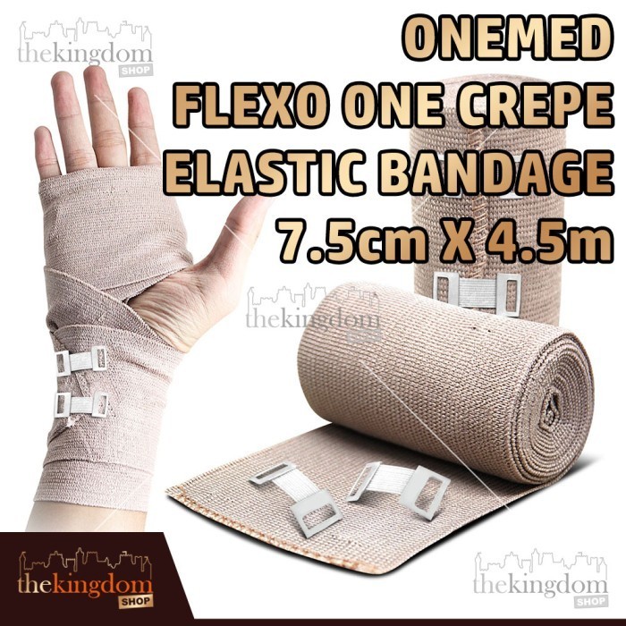 HARGA DISKON Onemed Flexo One Crepe Elastic Bandage Perban Kain Karet Patah Tulang
