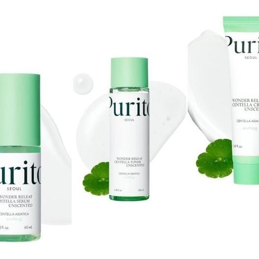 Purito Wonder Releaf Centella Toner Unscented | Serum | Cream