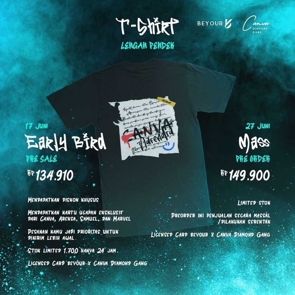 Pre-Order Merchandise Satuan " Beyour x Canva " - Akad - BATCH 2