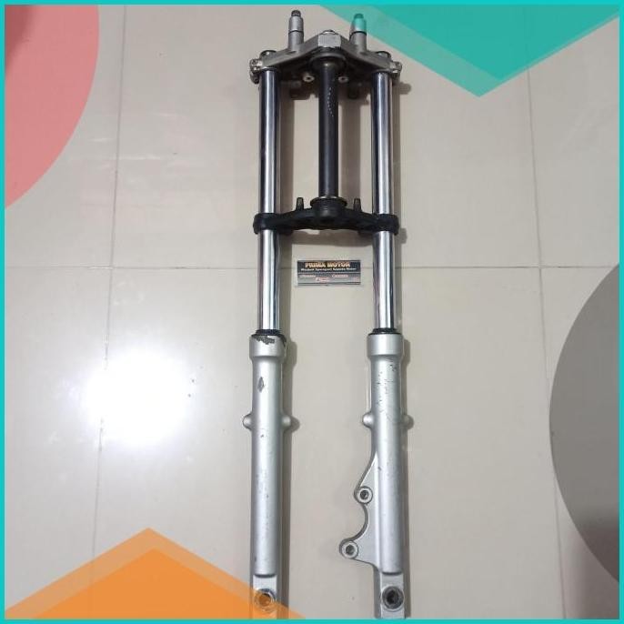 SHOCK DEPAN RX KING KOMPLIT SEGITIGA TABUNG SHOCK DEPAN ORI COPOTAN 8J