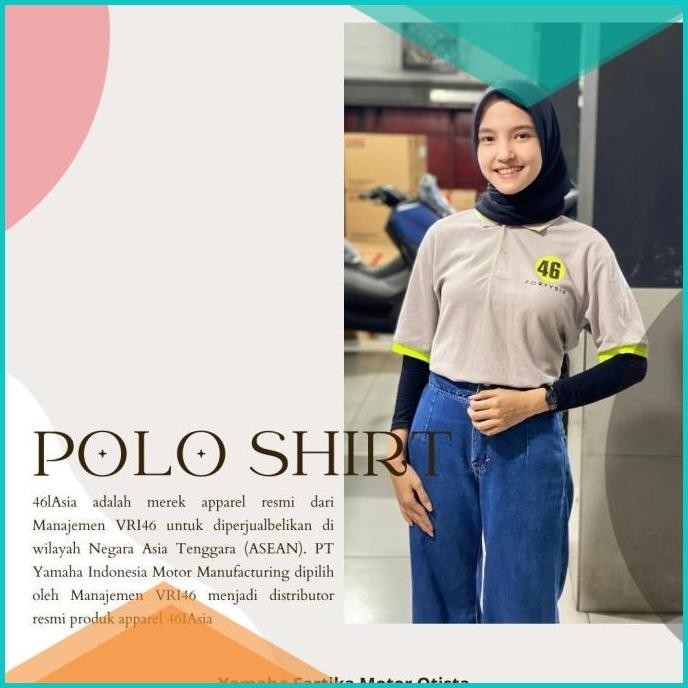 Original Polo Shirt Yamaha Factory Racing 02 8JVLZ4 sparepart