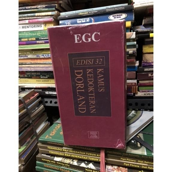CR - buku kamus kedokteran edisi 32 tahun 2020 pengarang dorland elsever / buku kedokteran dorland e