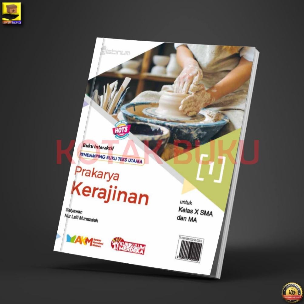 

CR - Prakarya SMA / Prakarya Kelas 10 11 12 vSMA / Kurikulum Merdeka / Platinum TERLARIS