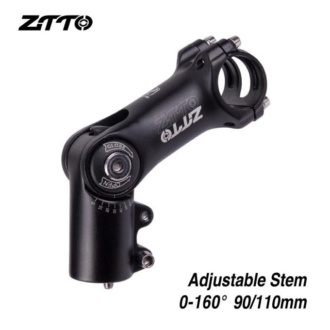Ztto Bicycle Stem Fork Riser Extender Adjustable 31.8 - Stem Sepeda