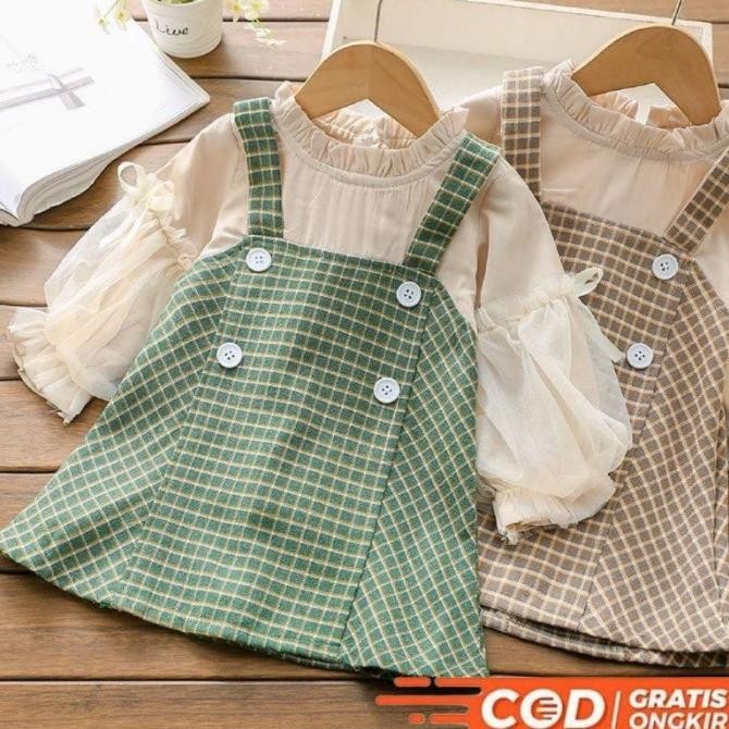 Dress bayi baju bayi perempuan kualitas import premium lengan panjang