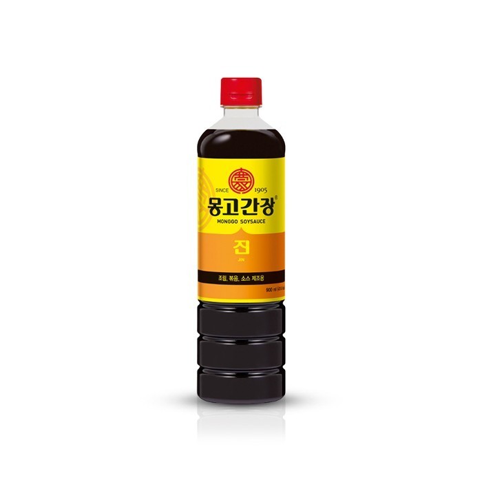 

Monggo Jin Soysauce 900Ml/Kecap Asin Korea/Kecap Asli Korea 100%