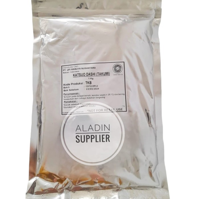 

Katsuo Dashi Halal Takumi 1Kg - Kaldu Ikan Bubuk