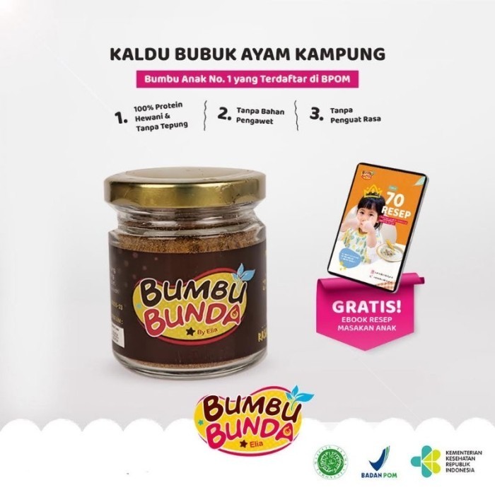 

Bumbu Bunda - Kaldu Bubuk Sehat