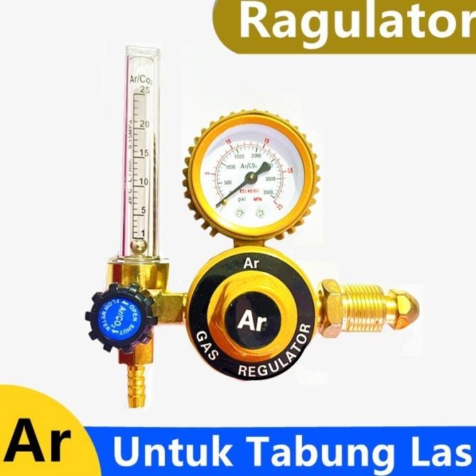 Regulator Gas Argon Ar Untuk Tabung Las Welding Argon