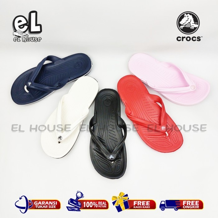 Crocs Band Flip/Sandal Jepit Crocs/Crocs Dewasa/Sandal Crocs/Crocs Ori