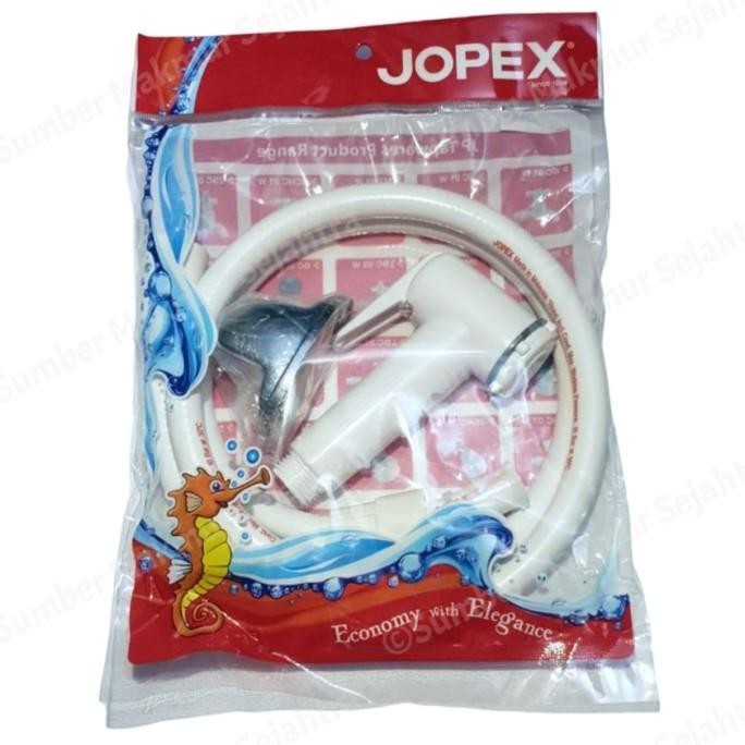 Jopex Semprotan Toilet / Bidet + Selang Flexible PVC 1/2" - BDC 02 W