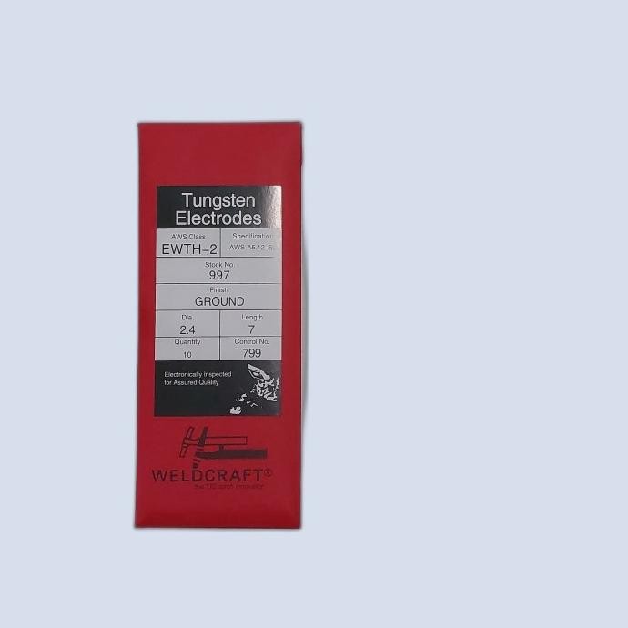 

Tungsten 2.4Mm Amplop Merah @10 Pcs [ Duoble L21 ]