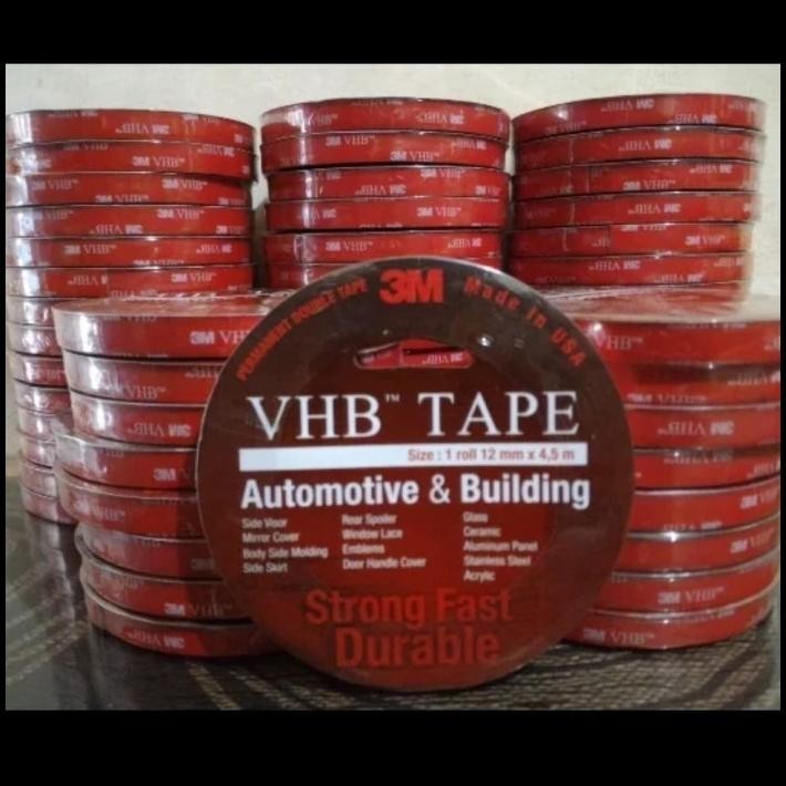 

TERBARU LEM PEREKAT DOUBLE TAPE 3M VHB 12MM ORIGINAL !!!