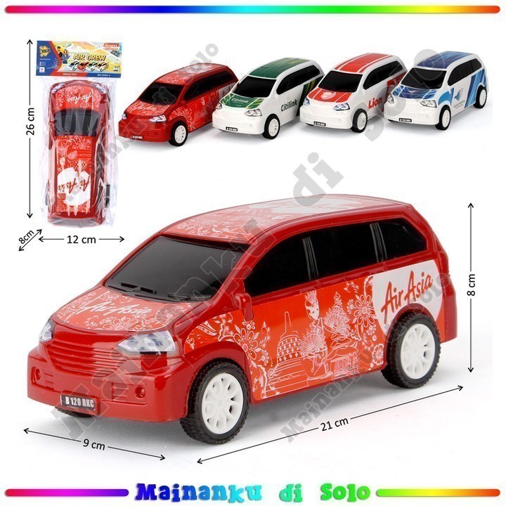 [Mainanku] Mainan Mobil Avanza Friction Air Crew Vehicle Toys