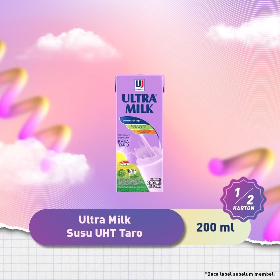

Viral Ultra Milk Taro 200 ml Termurah