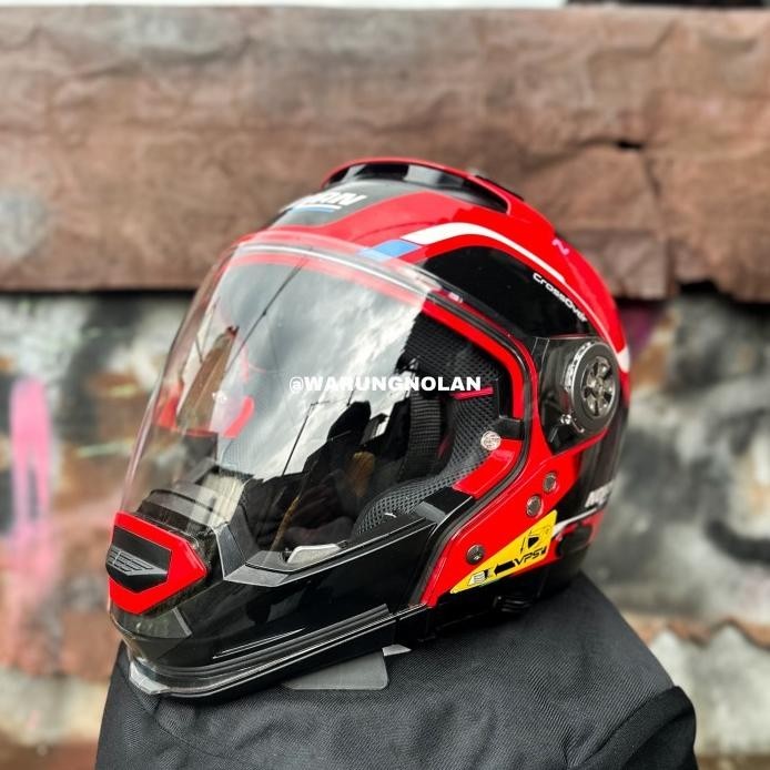 NOLAN N44 EVO VIEWPOINT RED CORSA