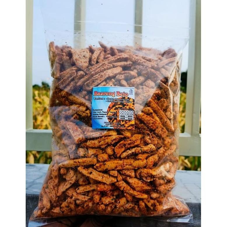 

BYP-27 BASRENG DAUN JERUK ASLI RASA IKAN 1 KG TERMURAH FREE BUBBLEWRAP & FREE ONGKIR Premium