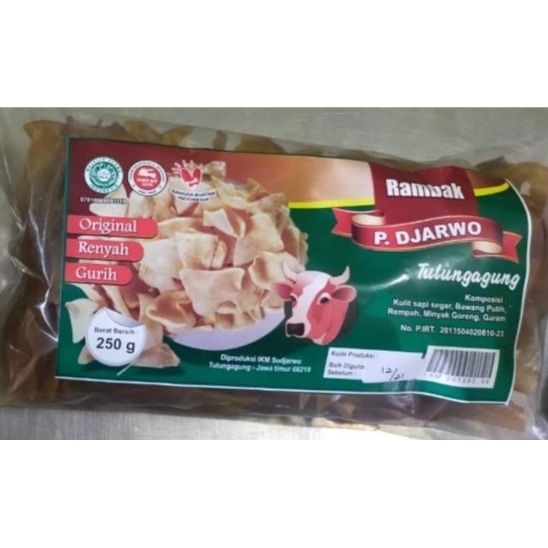

TU26 Rambak Super (Mentah) Pak Djarwo Tulungagung 250gr Premium