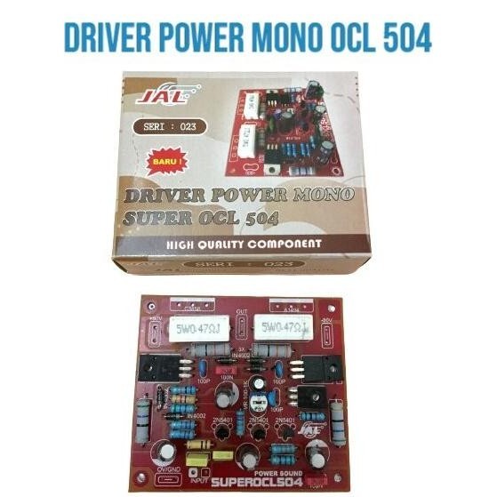 KIT SOCL 504 DRIVER SUPER OCL 504 JAL / kit driver socl super ocl