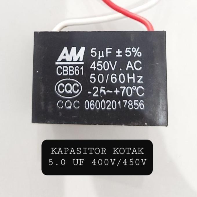 Kapasitor Kotak 5uf