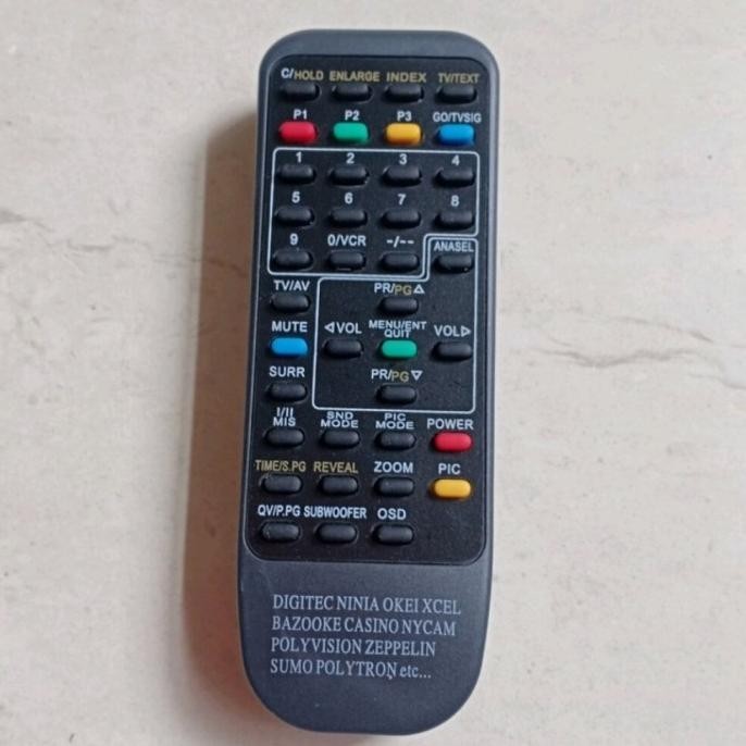 REMOTE TV MINIMAX UNTUK POLYTRON TABUNG