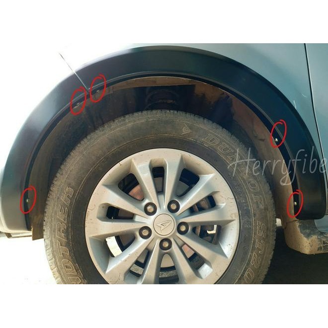 Over Fender Terios Model Original 2015-2017