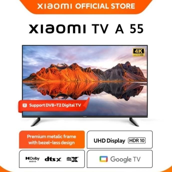 Xiaomi 55 Inch Smart Led Tv 55A4 4K Ultra Hd Hdr Android 9.0 Netflix