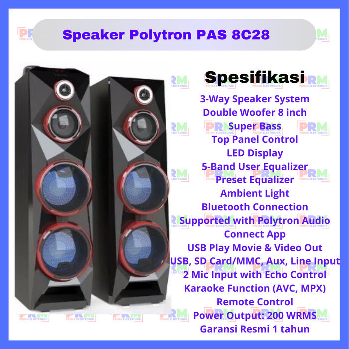 Speaker Polytron PAS 8C28