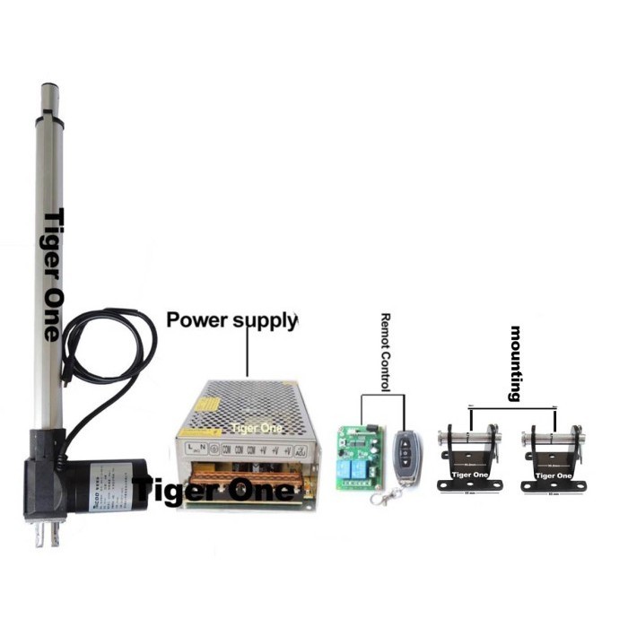 AKTUATOR, ACTUATOR 24V LINEAR AKTUATOR, LINEAR ACTUATOR 400MM 6000N