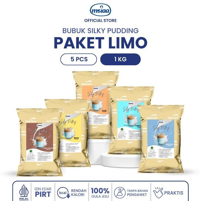 

Paket Hemat 8 - Silky Pudding Moiaa 1Kg Isi 5Pcs