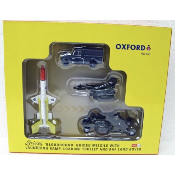 Fhare Diecast Land Rover Bloodhound Missile Set 1/76 By Oxford