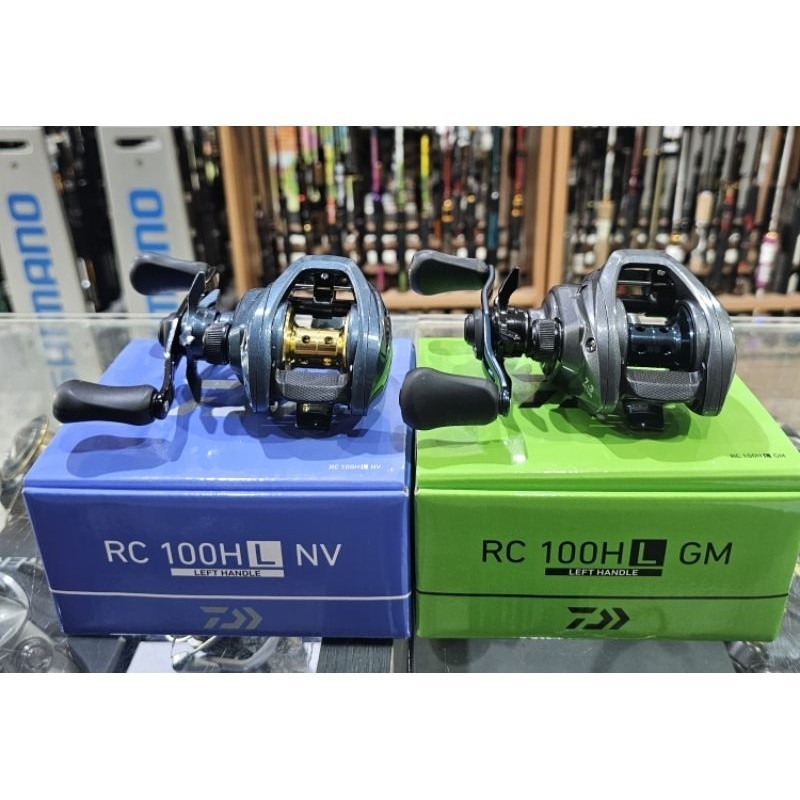 Originial Reel Bc Daiwa Rc 100 Hl Drag Clicker Asli